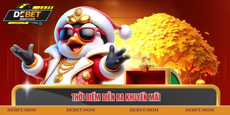 Thời điểm diễn ra khuyến mãi